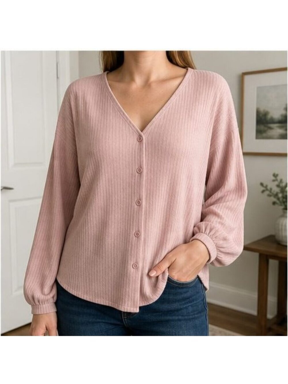 Blush Cami Blouse